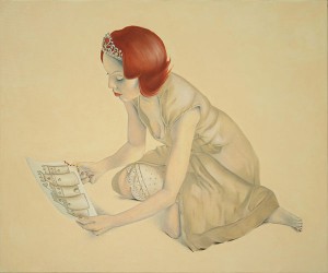 Susy Manzo, Oh che bel castello!, 2012, olio su tela, 50x60 cm