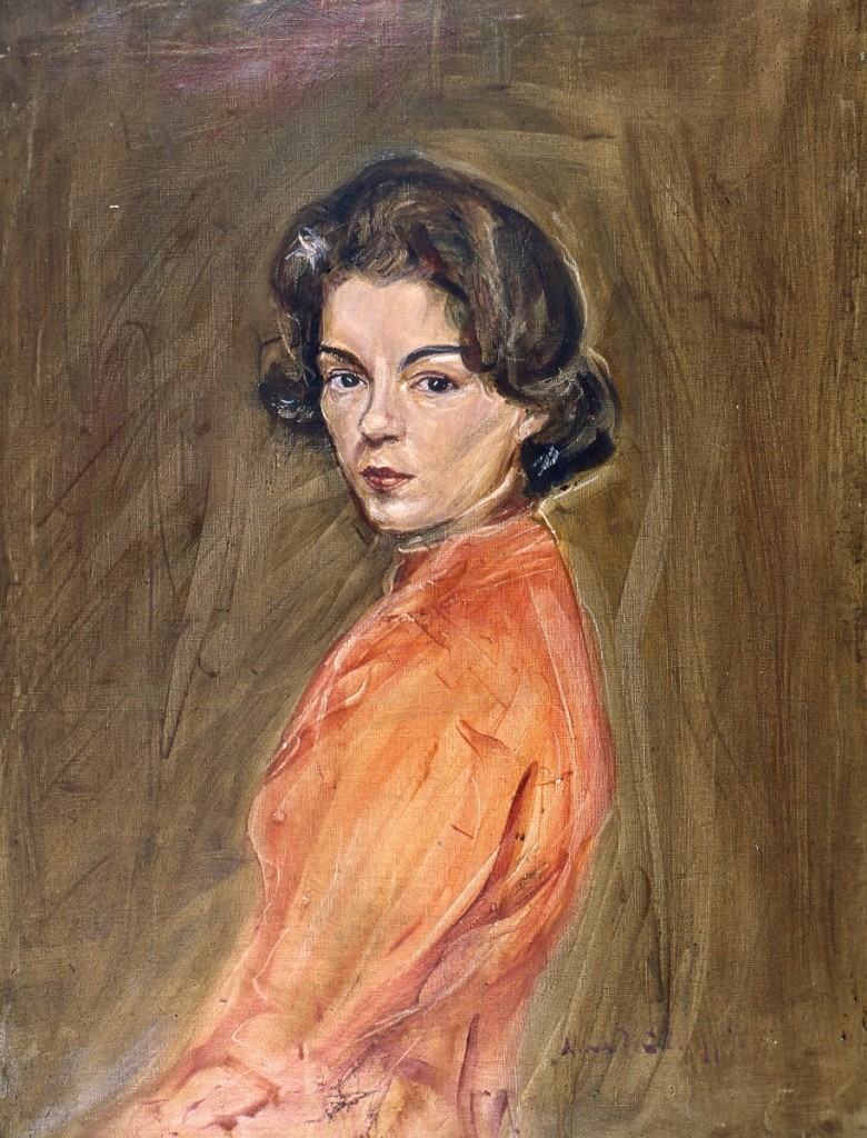 Nanda Tosi Truppi, Autoritratto, 1962, olio su tela, cm. 70x55 (Copia)